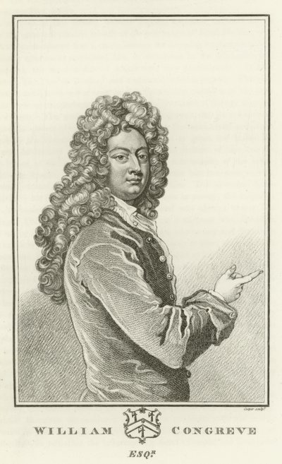 William Congreve, Esquire by Godfrey Kneller